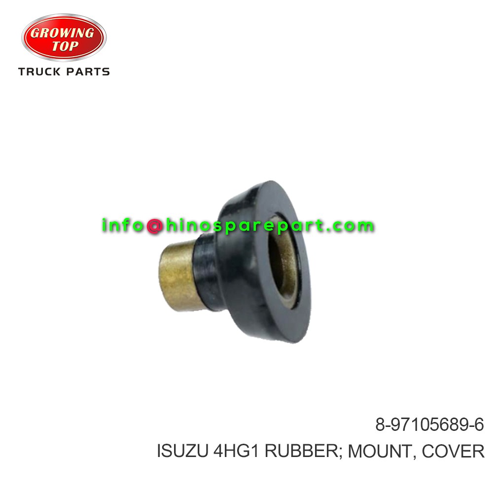 ISUZU 4HG1 RUBBER; MOUNT, COVER 8-97105689-6