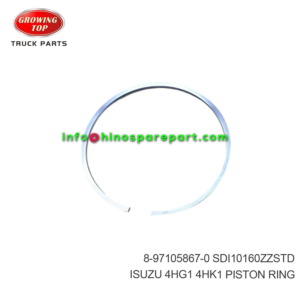 ISUZU  4HG1 4HK1  PISTON RING  8-97105867-0