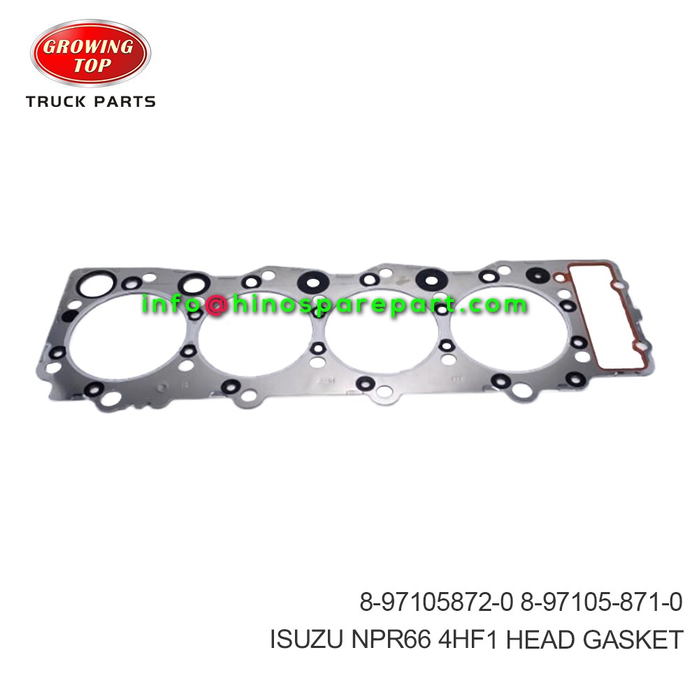 ISUZU NPR66 4HF1  HEAD GASKET  8-97105872-0