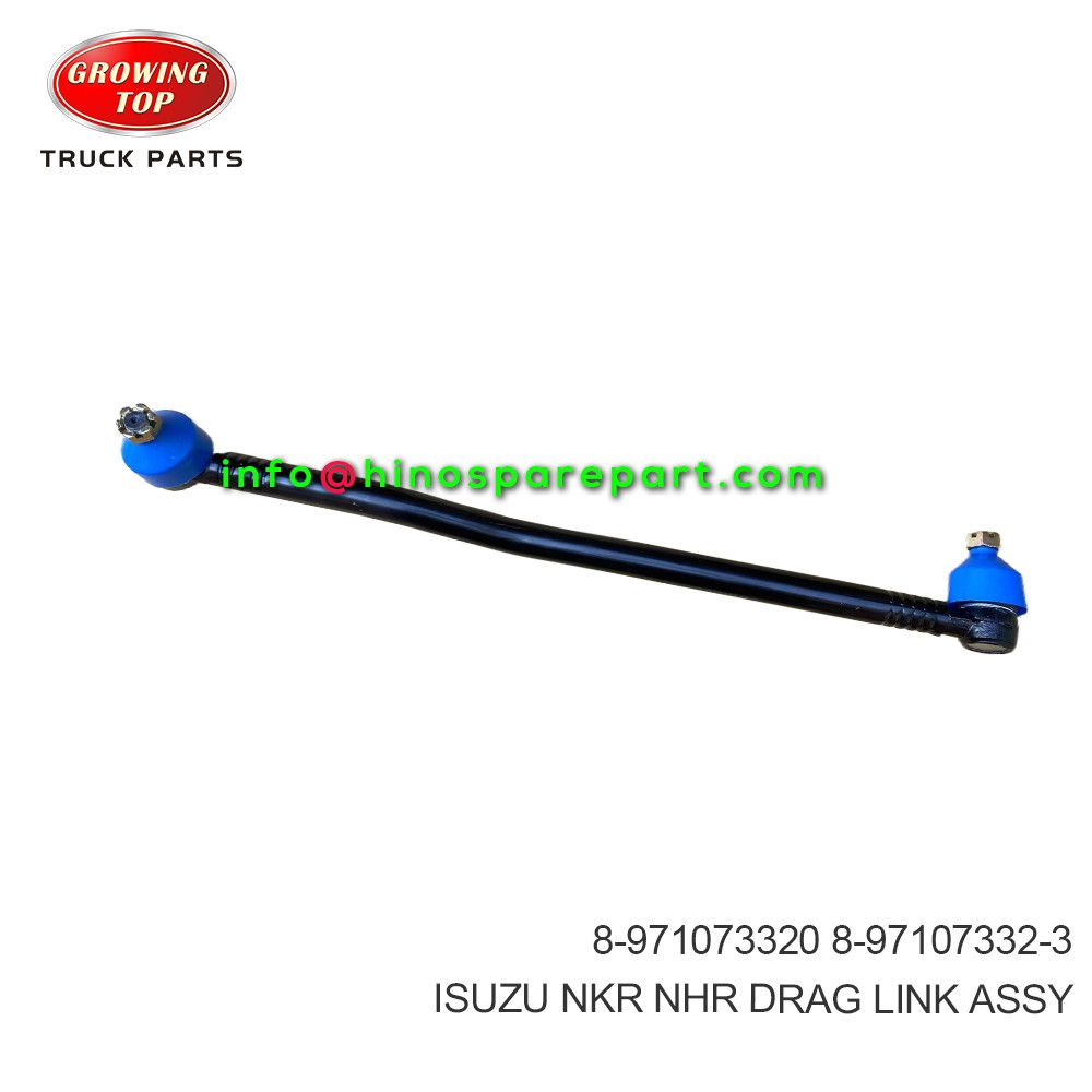 ISUZU NKR NHR  DRAG LINK ASSY  8-97107332-0