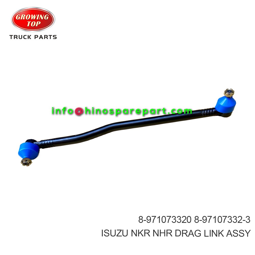 ISUZU NKR NHR  DRAG LINK ASSY  8-97107332-0