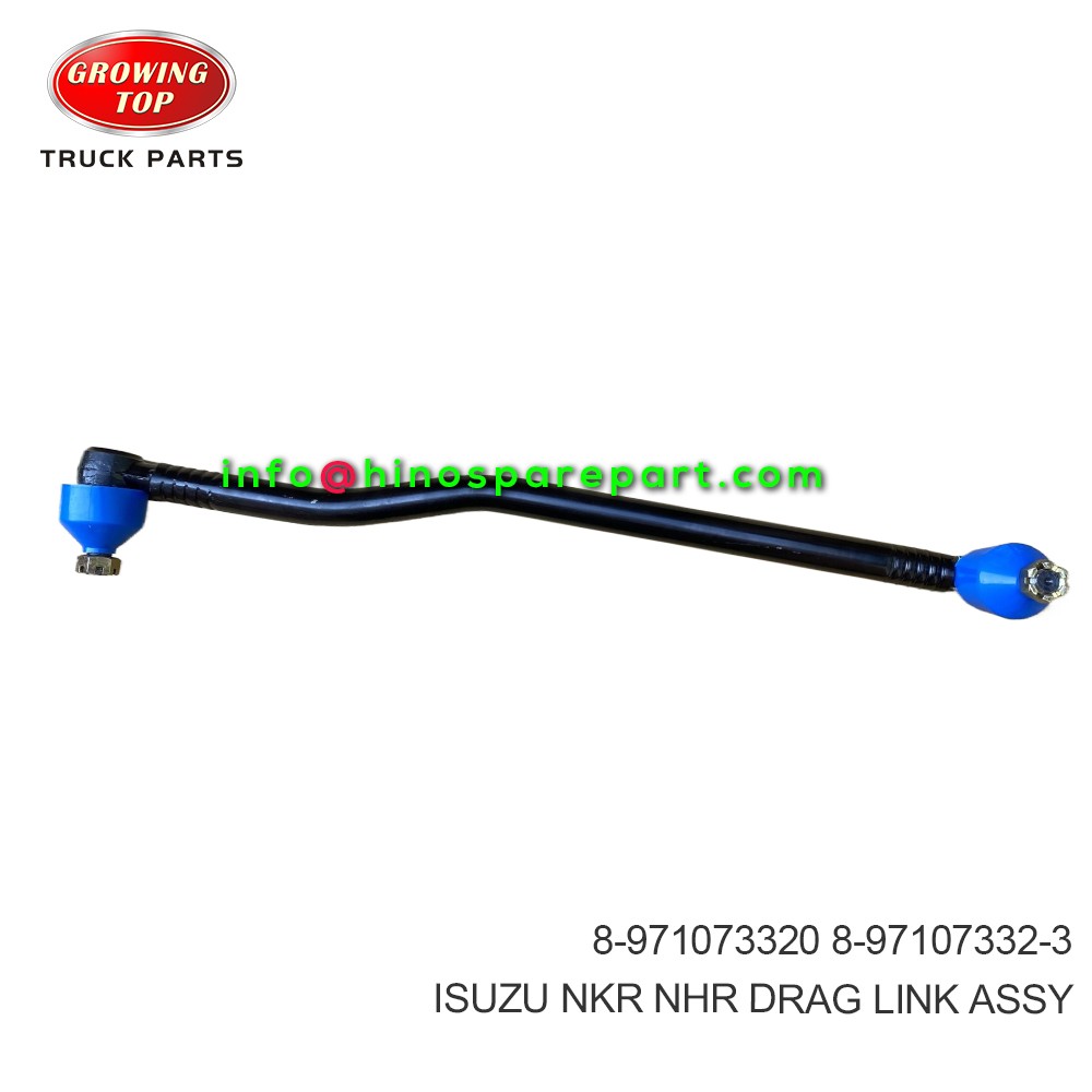 ISUZU NKR NHR  DRAG LINK ASSY  8-97107332-0