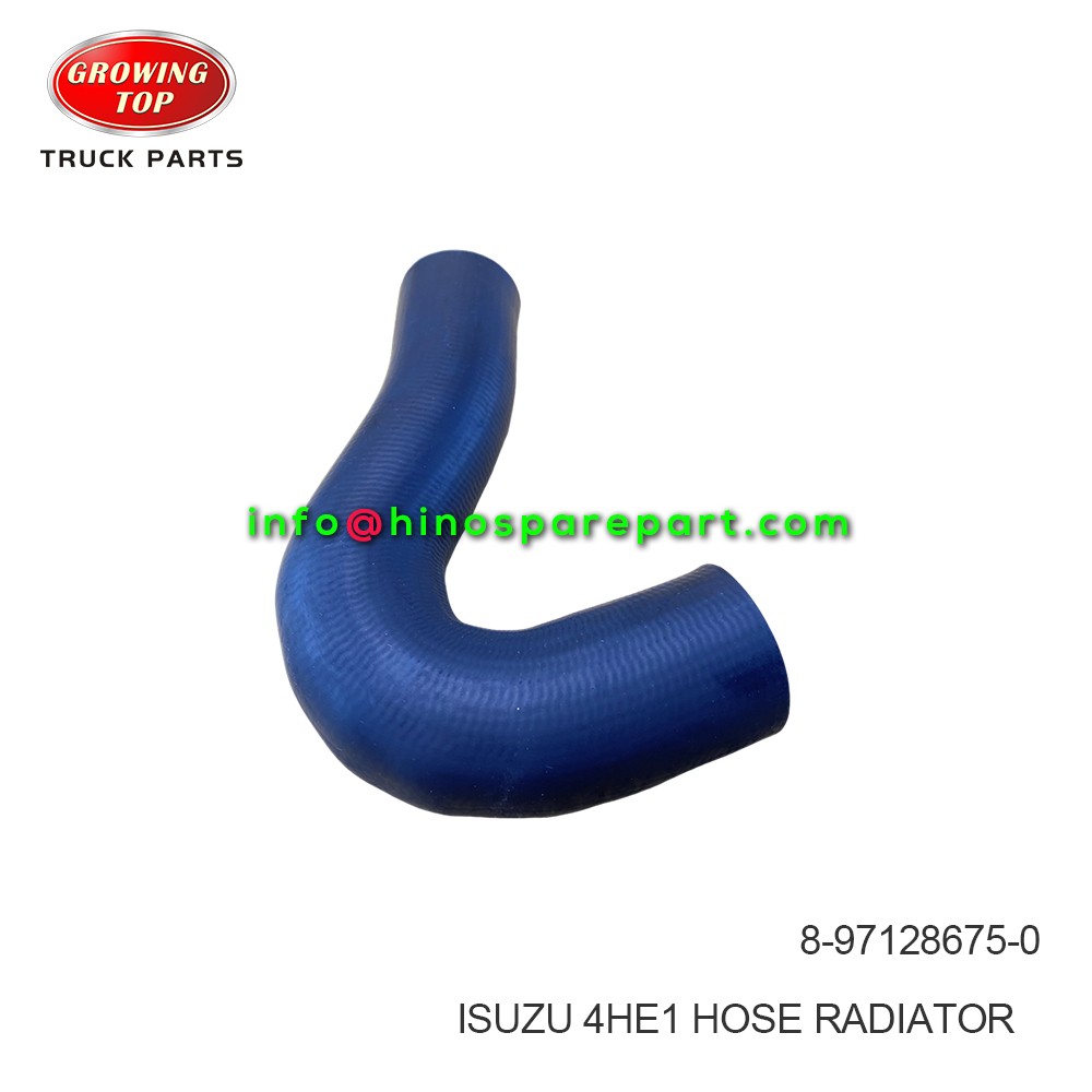 ISUZU 4HF1 4HE1 HOSE RADIATOR INLET 8-97128675-0