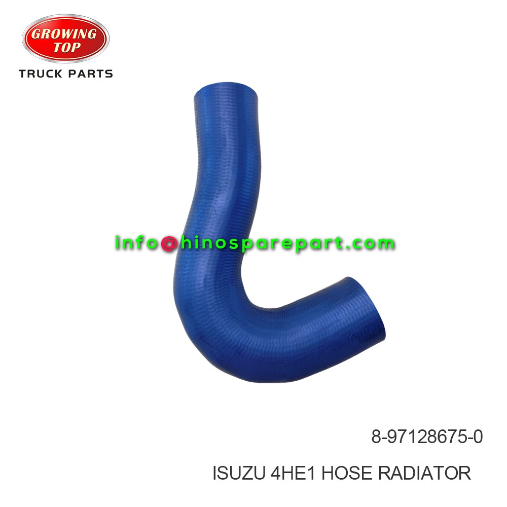 ISUZU 4HF1 4HE1 HOSE RADIATOR INLET 8-97128675-0