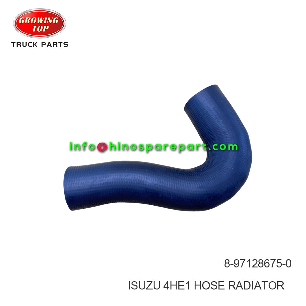 ISUZU 4HF1 4HE1 HOSE RADIATOR INLET 8-97128675-0