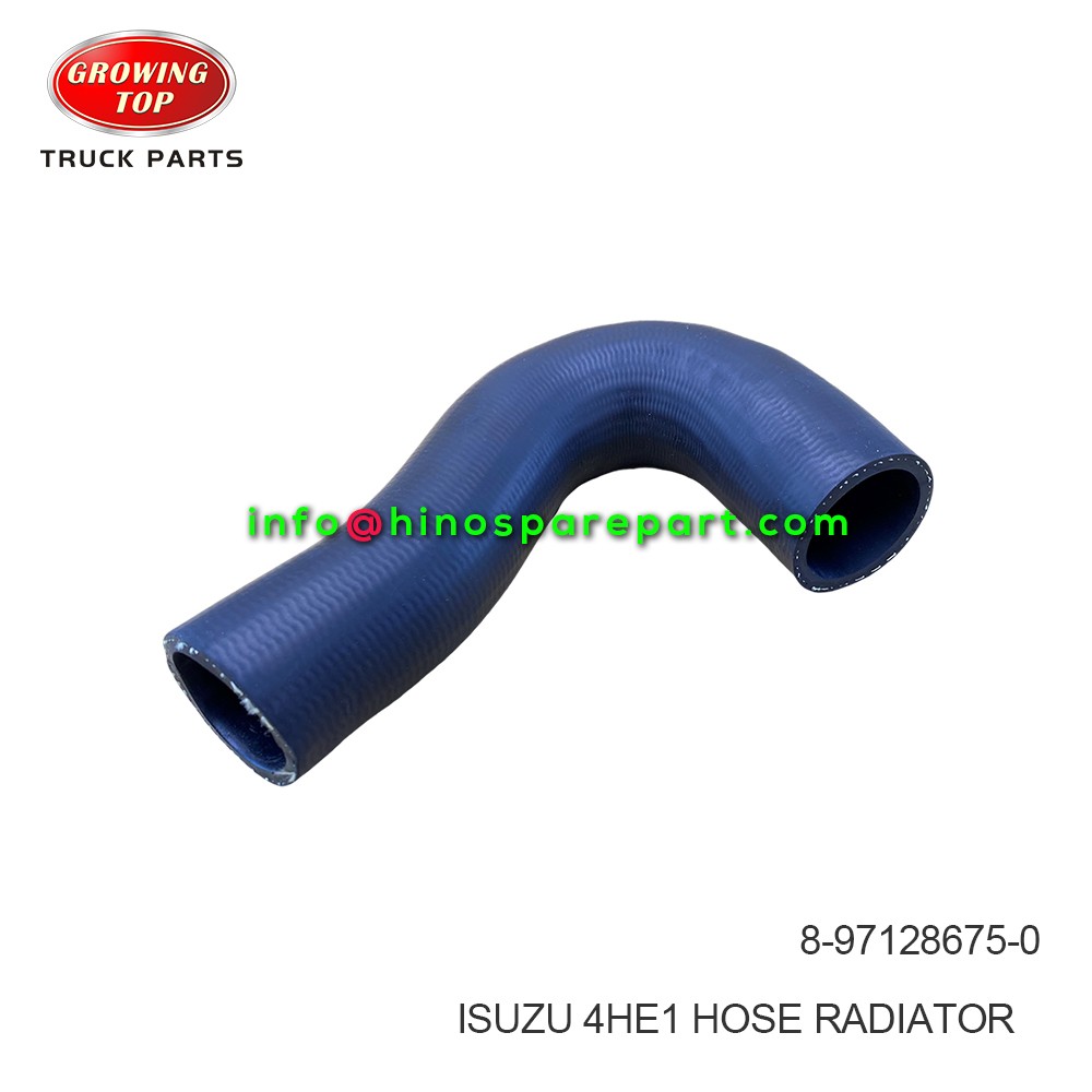 ISUZU 4HF1 4HE1 HOSE RADIATOR INLET 8-97128675-0