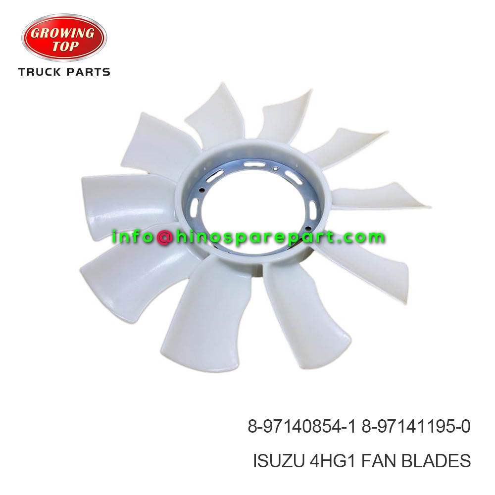 ISUZU 4HG1 FAN BLADES 8-97140854-1