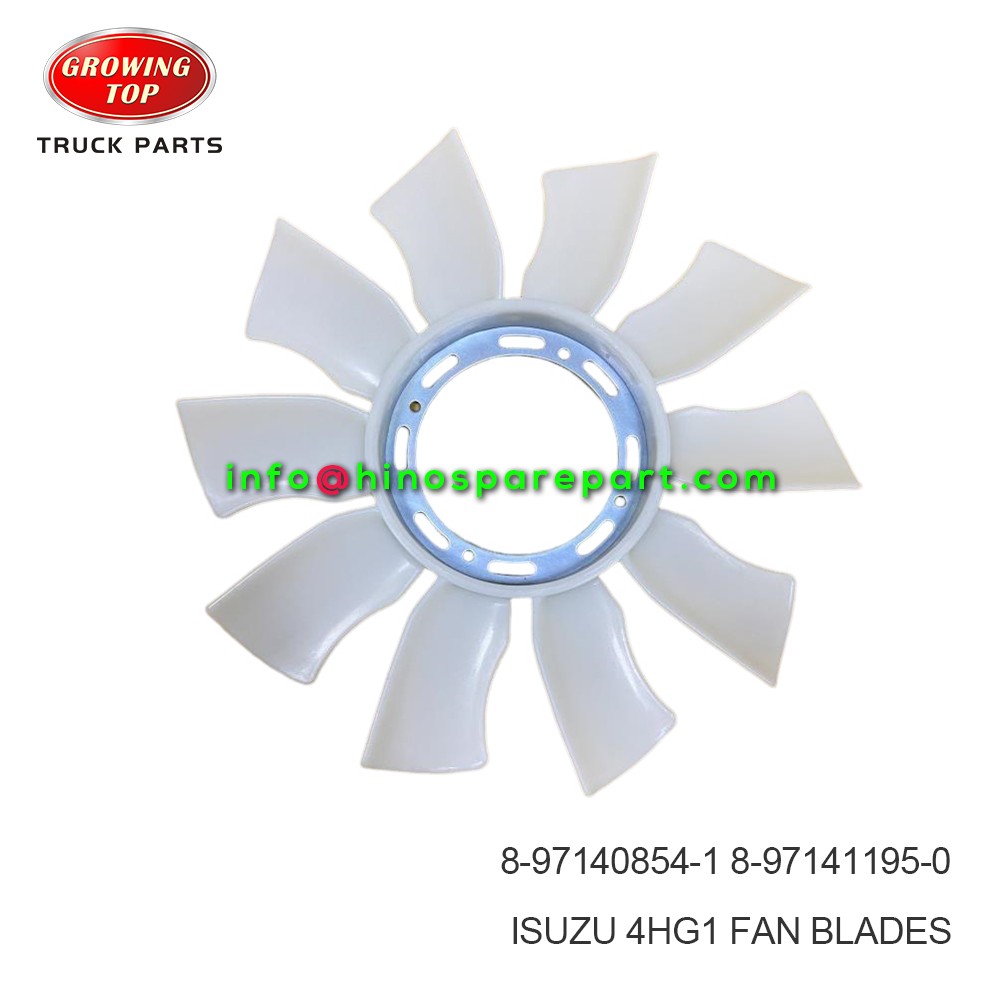 ISUZU 4HG1 FAN BLADES 8-97140854-1