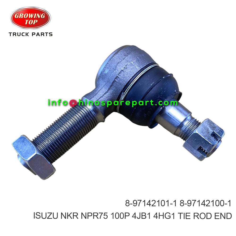 ISUZU NKR NPR75 100P 4JB1 4HG1 TIE ROD END 8-97142101-1