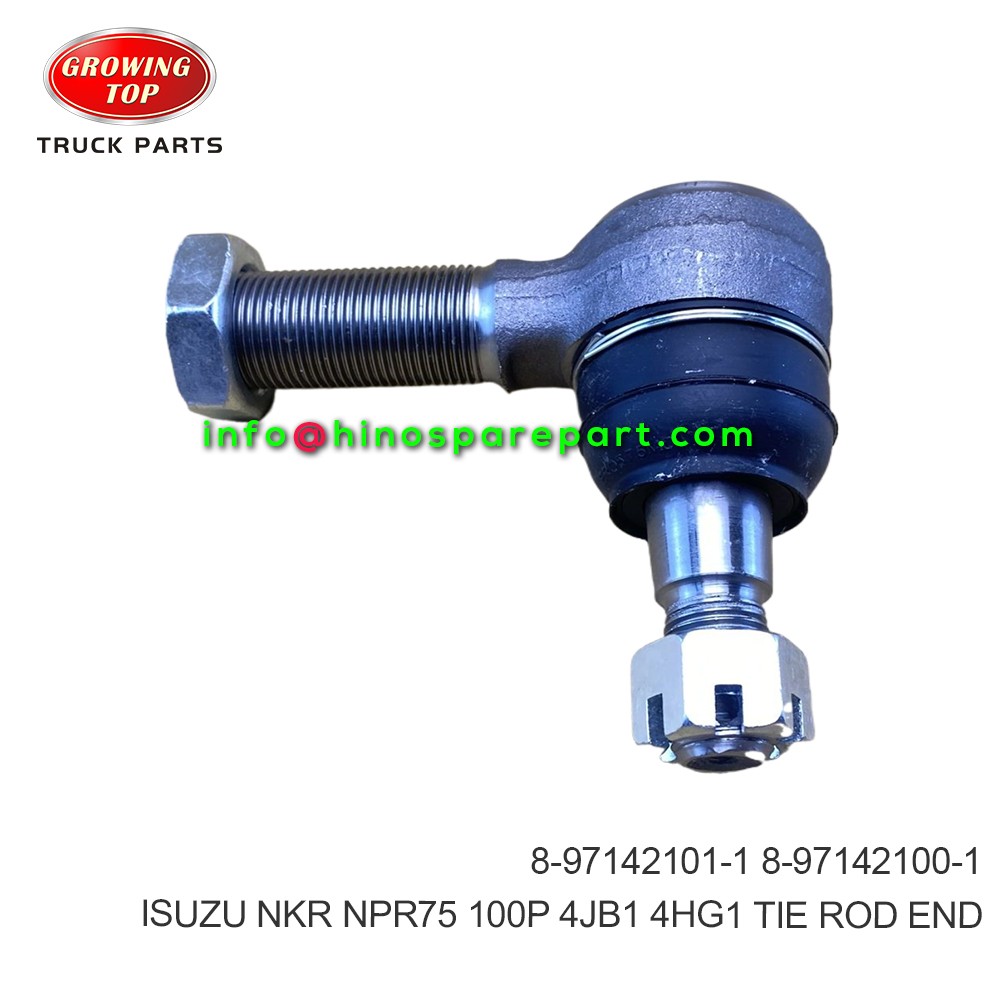 ISUZU NKR NPR75 100P 4JB1 4HG1 TIE ROD END 8-97142101-1