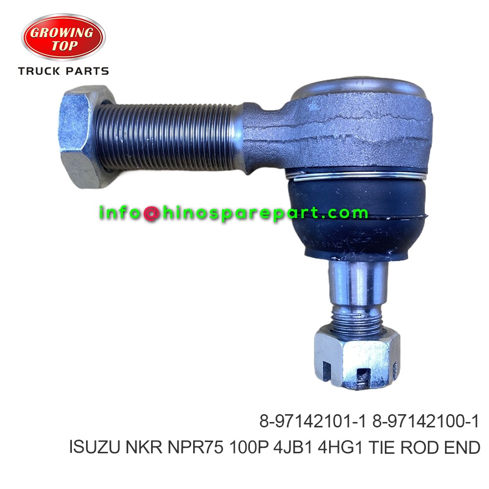 ISUZU NKR NPR75 100P 4JB1 4HG1 TIE ROD END 8-97142101-1