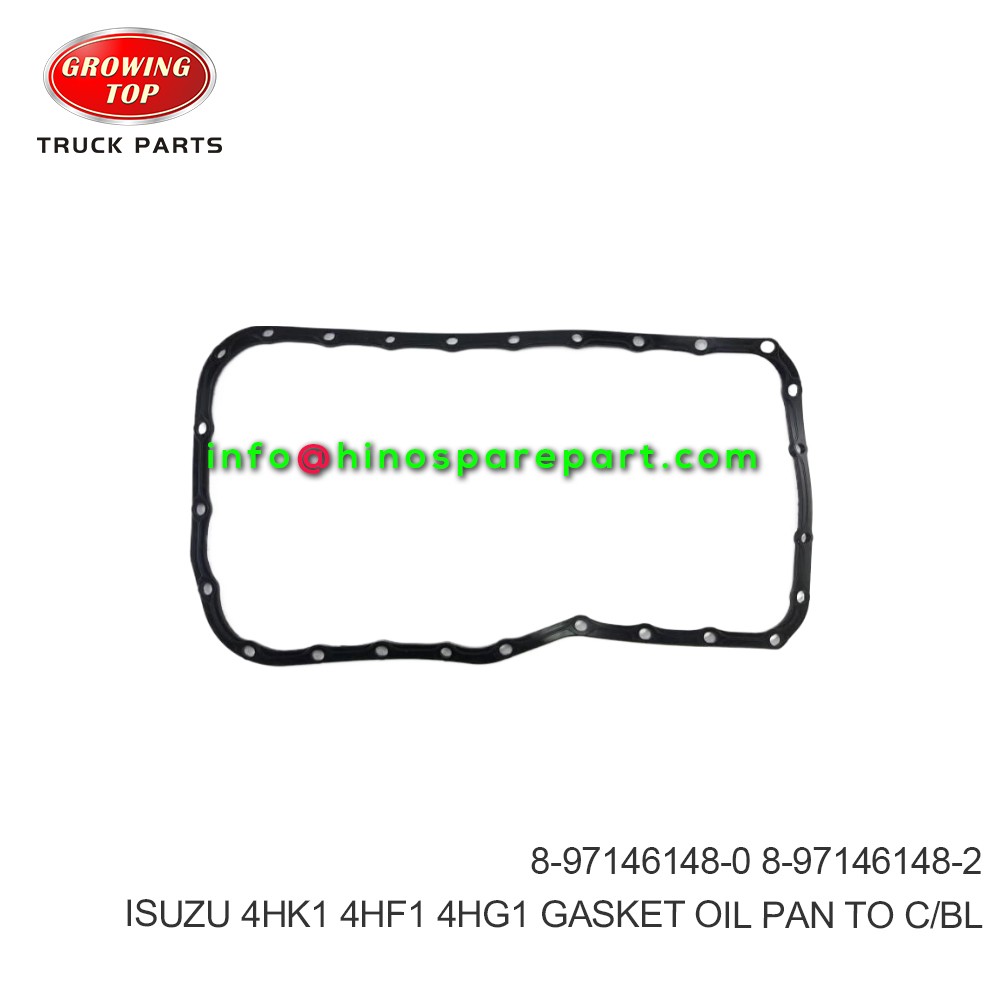 ISUZU 4HK1 4HF1 4HG1  GASKET OIL PAN TO C/BL  8-97146148-0