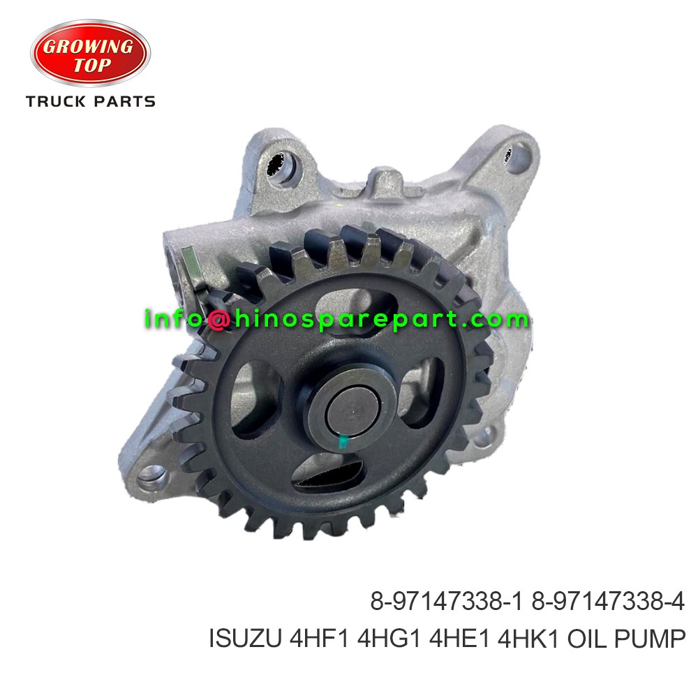 ISUZU 4HF1 4HG1 4HE1 4HK1  OIL PUMP  8-97147338-1