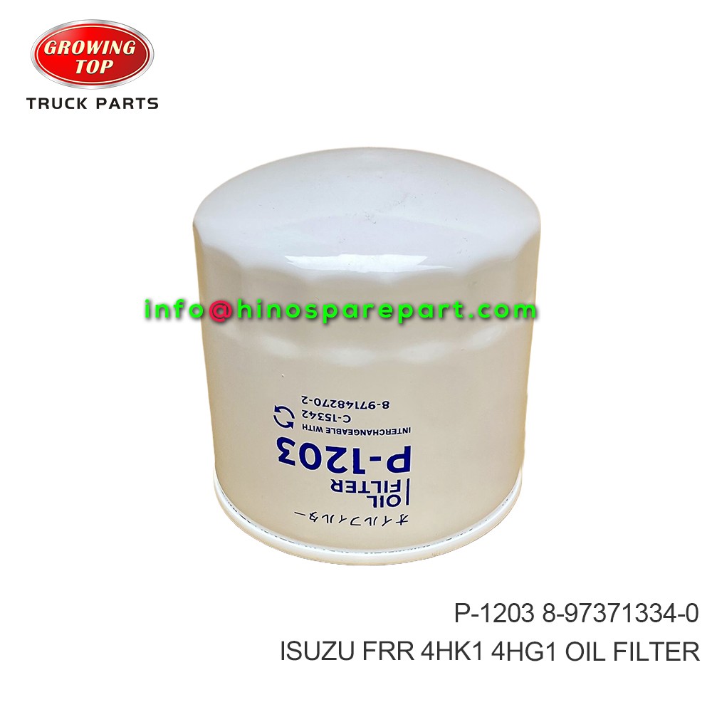 ISUZU FRR 4HK1 4HG1  OIL FILTER  8-97148270-2