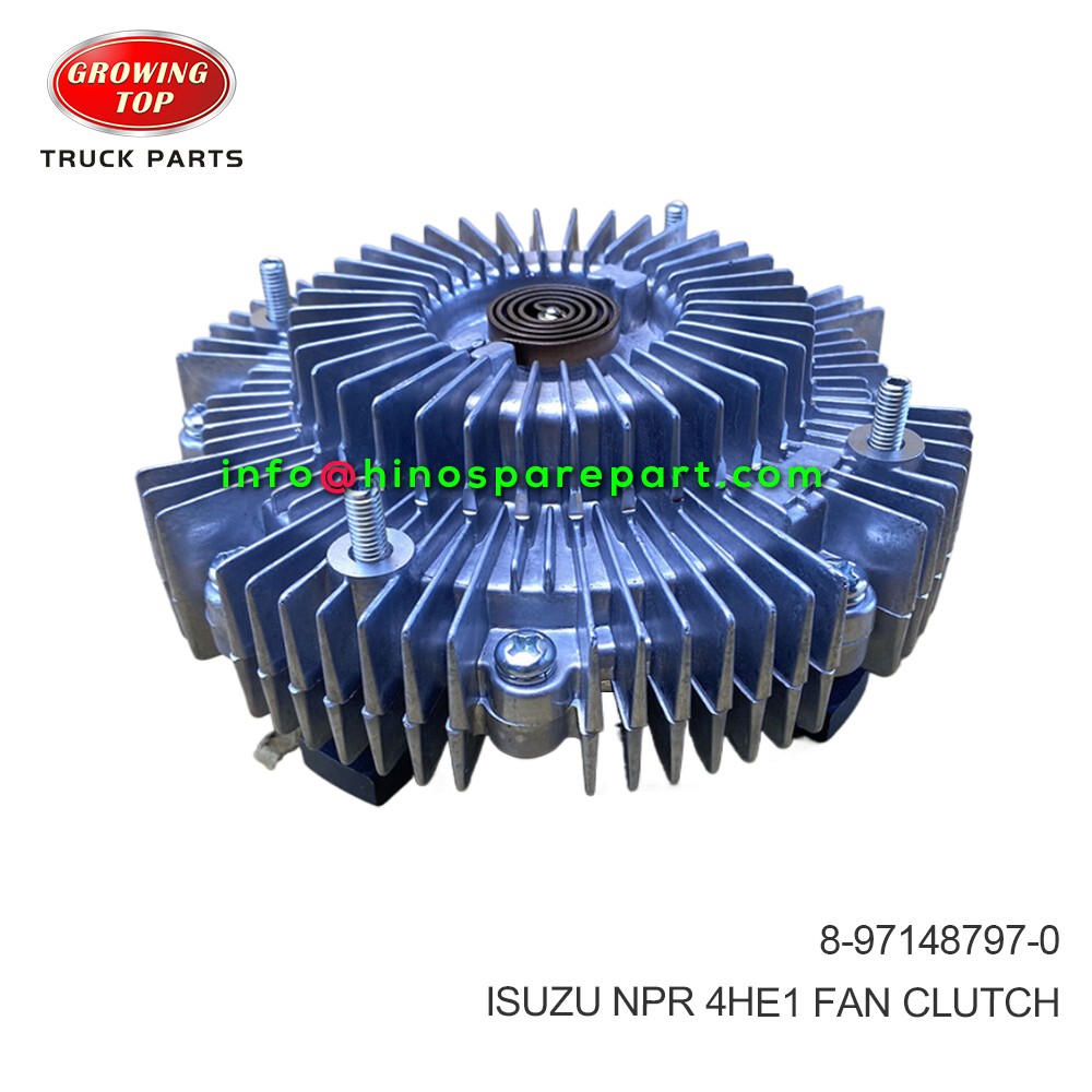 ISUZU NPR 4HE1 FAN CLUTCH 8-97148797-0