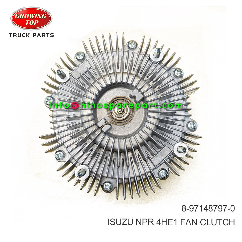 ISUZU NPR 4HE1 FAN CLUTCH 8-97148797-0