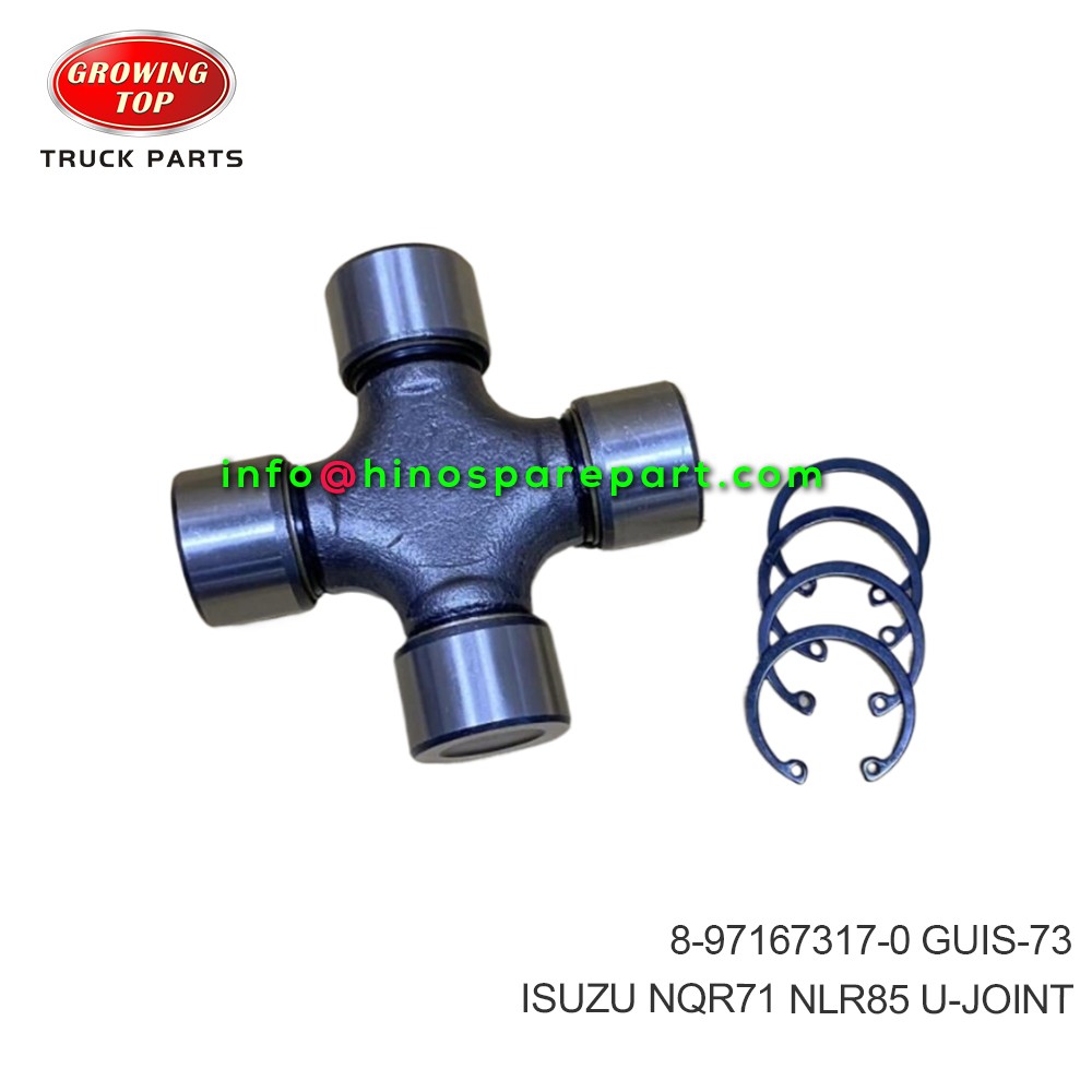 ISUZU NQR71 NLR85 U-JOINT 8-97167317-0