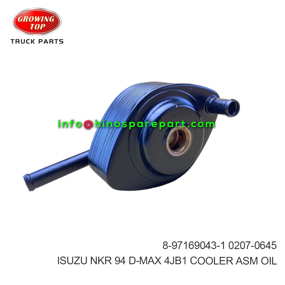 ISUZU NKR 94 D-MAX 4JB1 COOLER ASM OIL  8-97169043-1