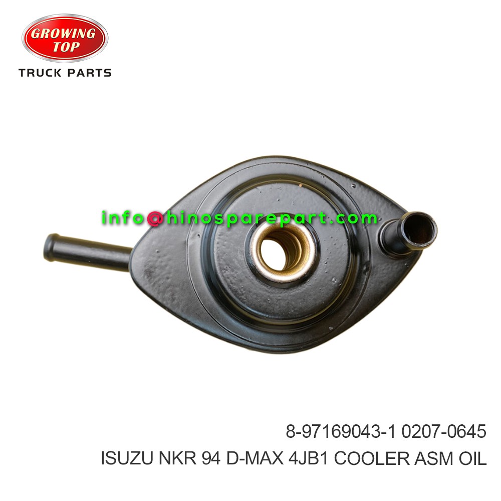 ISUZU NKR 94 D-MAX 4JB1 COOLER ASM OIL  8-97169043-1