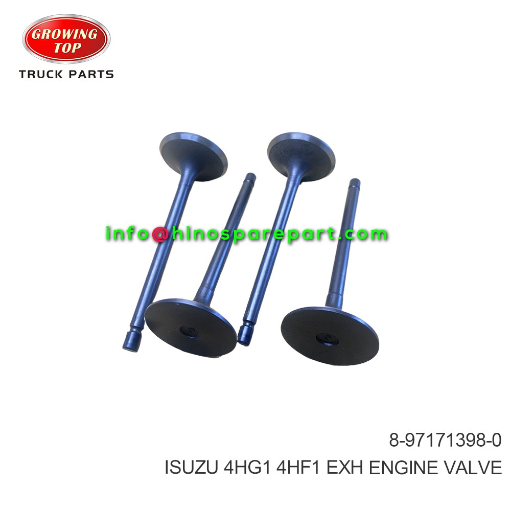 ISUZU 4HG1 4HF1  EXH ENGINE VALVE  8-97171398-0