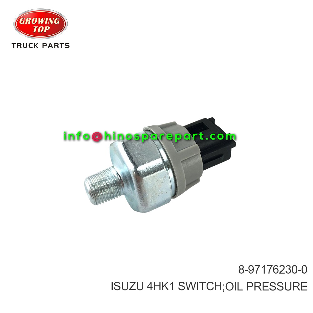 ISUZU 4HK1 SWITCH OIL PRESSURE 8-97176230-0