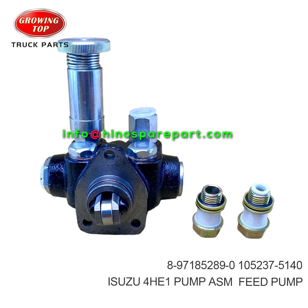 ISUZU 4HE1 PUMP ASM FEED PUMP 8-97185289-0