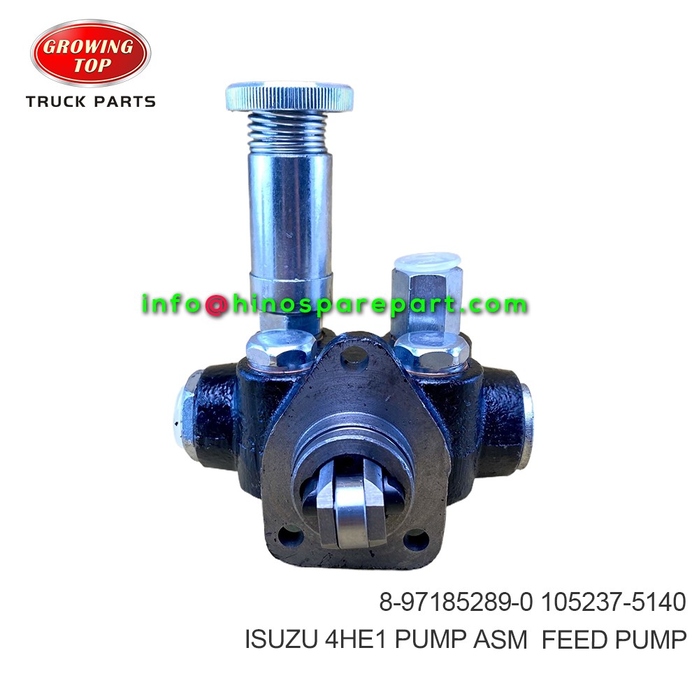 ISUZU 4HE1 PUMP ASM FEED PUMP 8-97185289-0