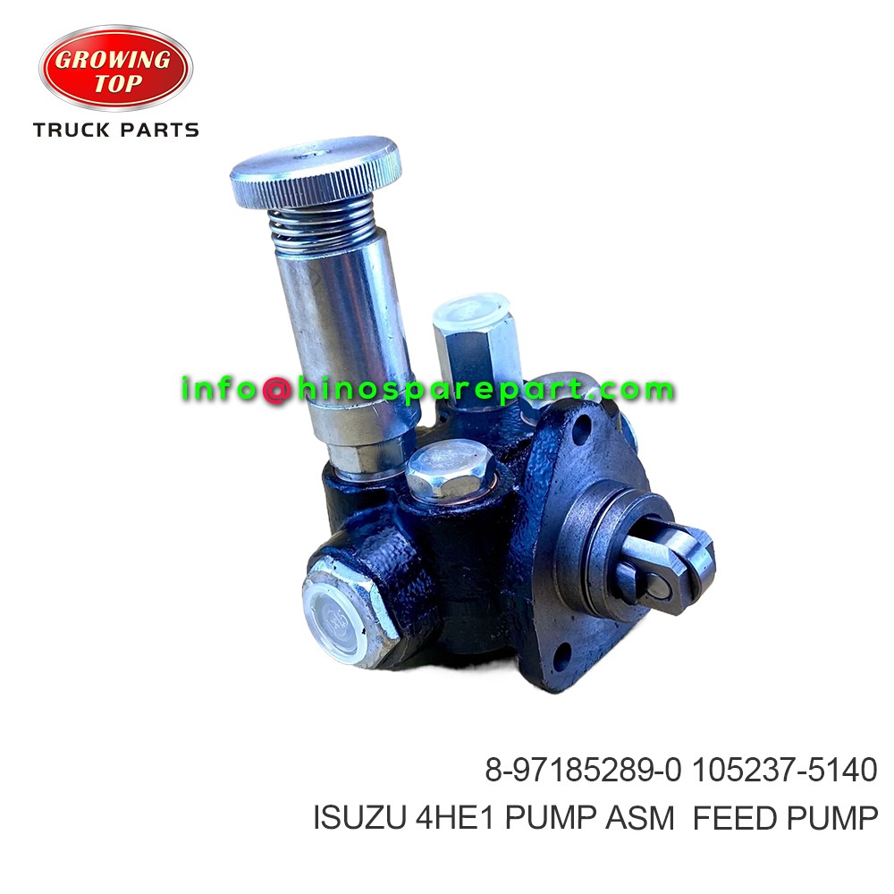 ISUZU 4HE1 PUMP ASM FEED PUMP 8-97185289-0