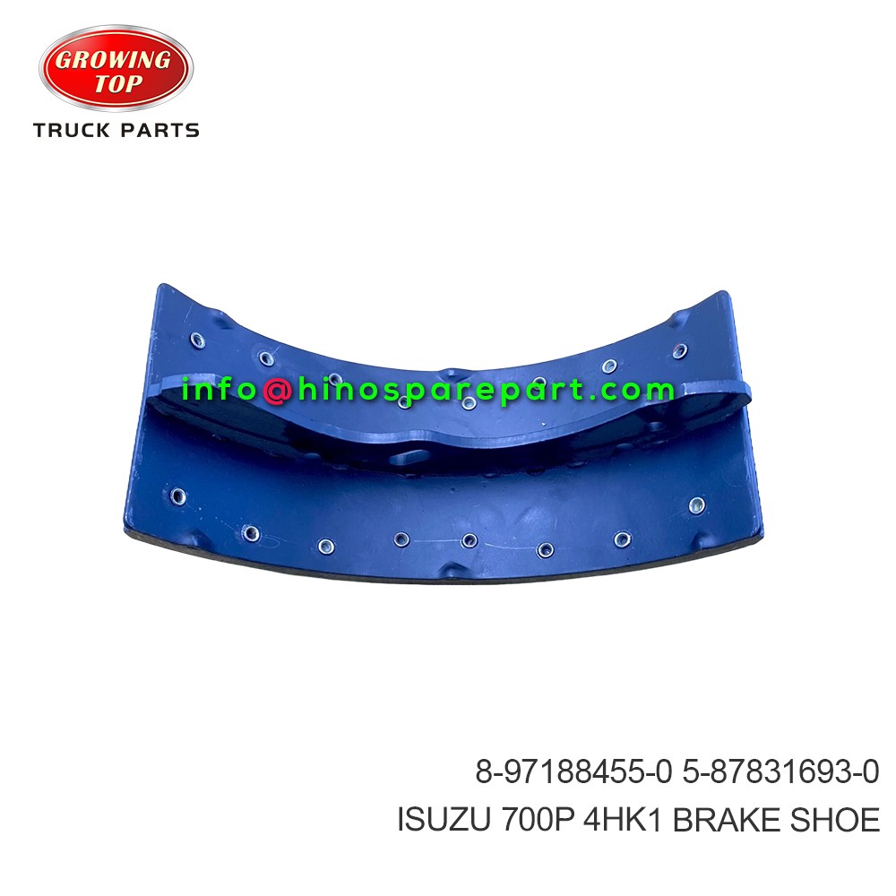 ISUZU 700P 4HK1 BRAKE SHOE 8-97188455-0