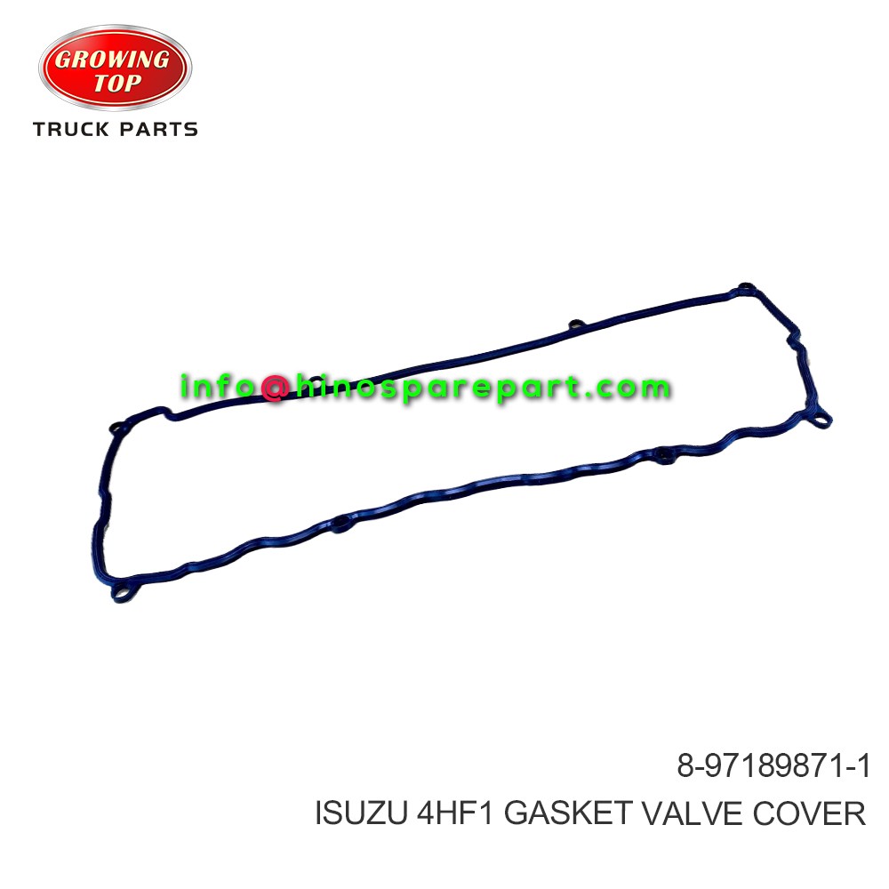 ISUZU 4HF1 GASKET VALVE COVER  8-97189871-1