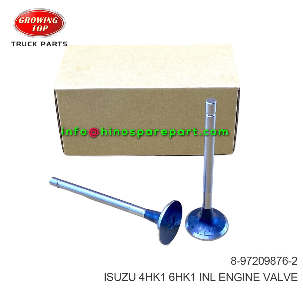 ISUZU 4HK1 6HK1 INL ENGINE VALVE 8-97209876-2