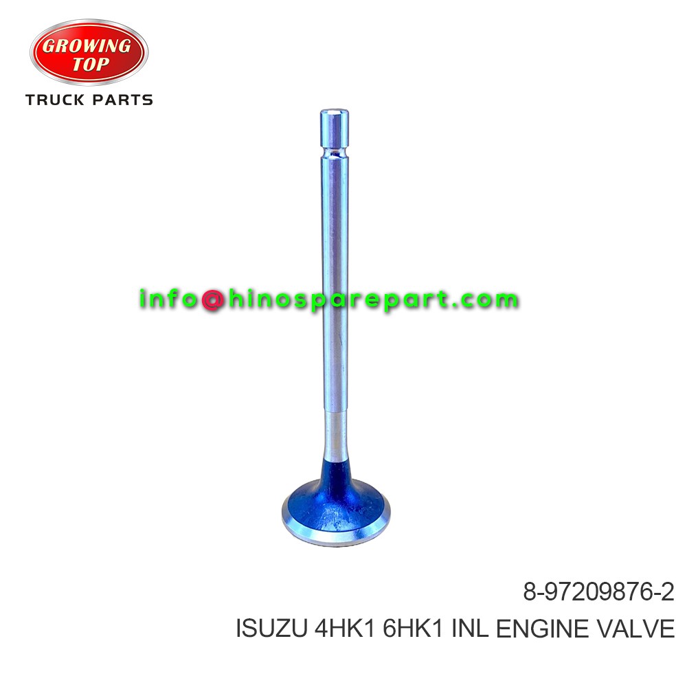 ISUZU 4HK1 6HK1 INL ENGINE VALVE 8-97209876-2