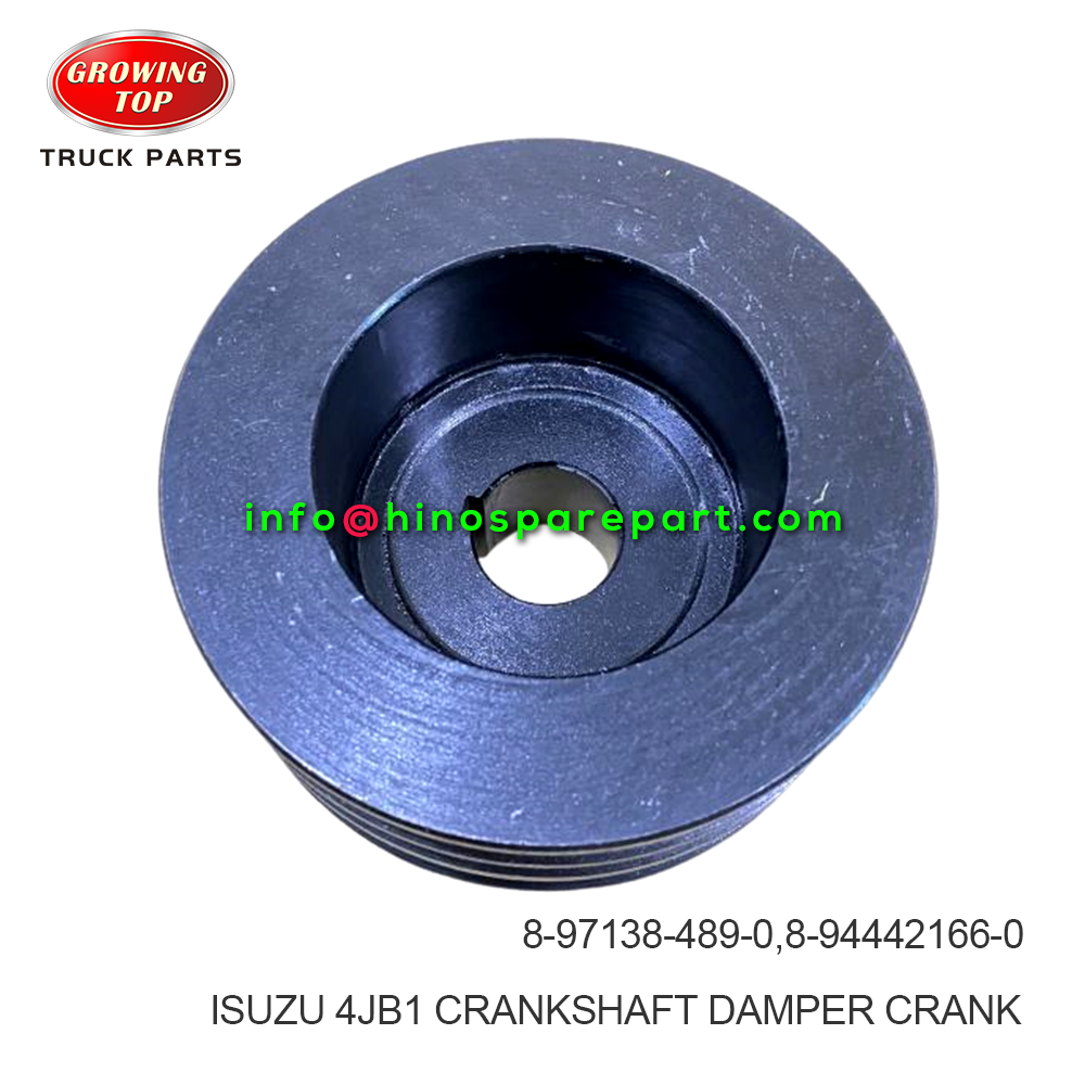 ISUZU 4JB1 CRANKSHAFT DAMPER CRANK 8-97229900-2