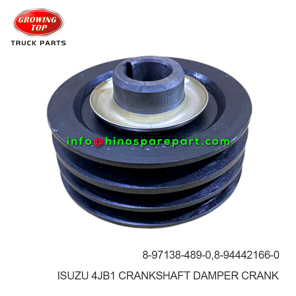 ISUZU 4JB1 CRANKSHAFT DAMPER CRANK 8-97229900-2