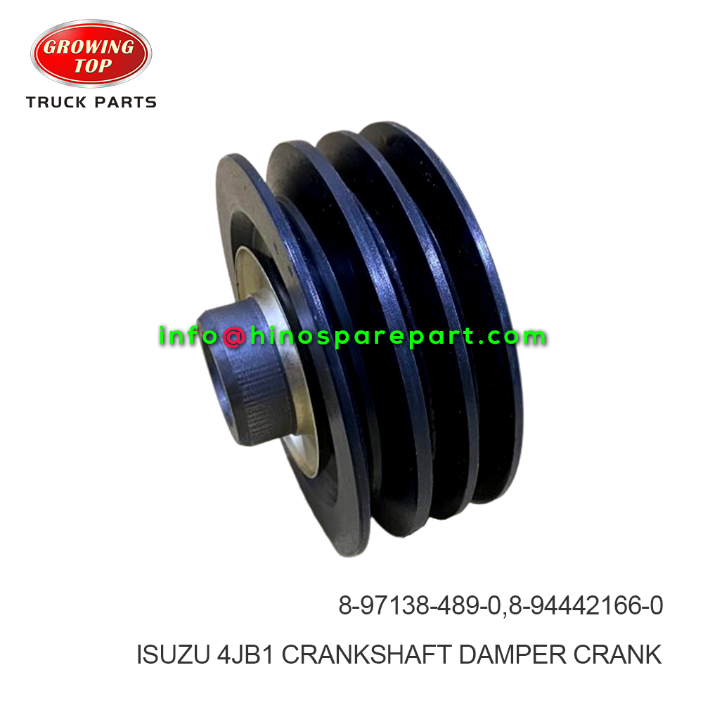 ISUZU 4JB1 CRANKSHAFT DAMPER CRANK 8-97229900-2