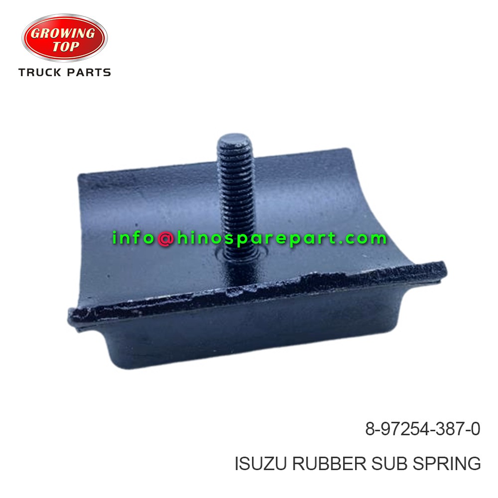 ISUZU RUBBER  SUB SPRING 8-97254-387-0