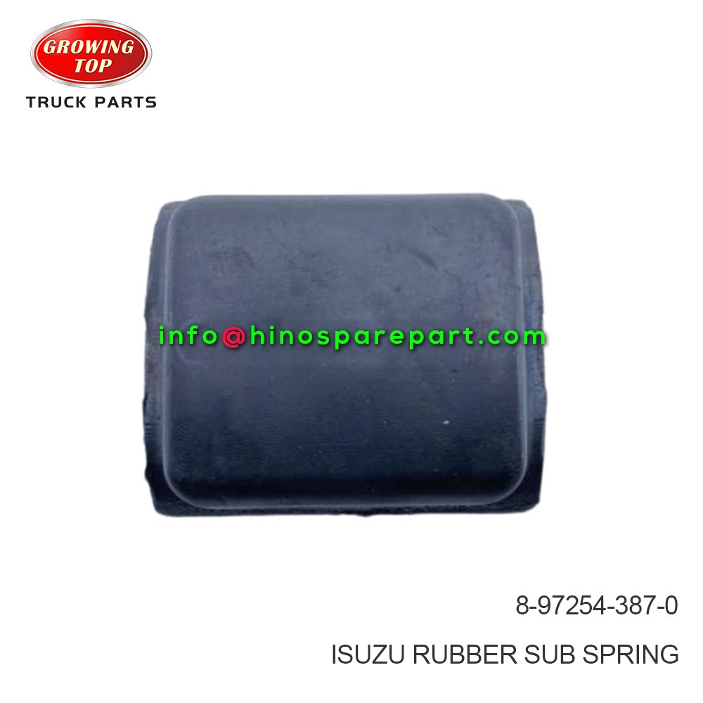 ISUZU RUBBER  SUB SPRING 8-97254-387-0