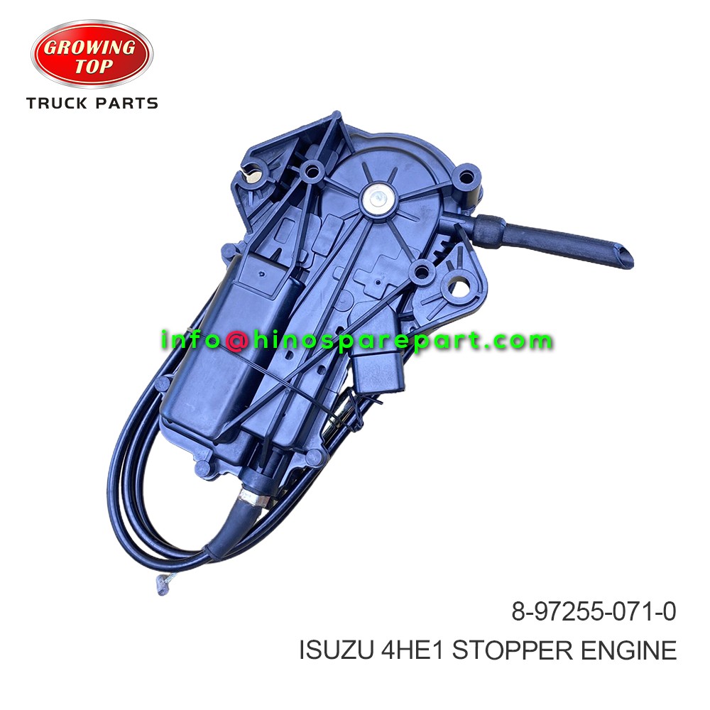 ISUZU 4HE1 STOPPER ENGINE 8-97255-071-0