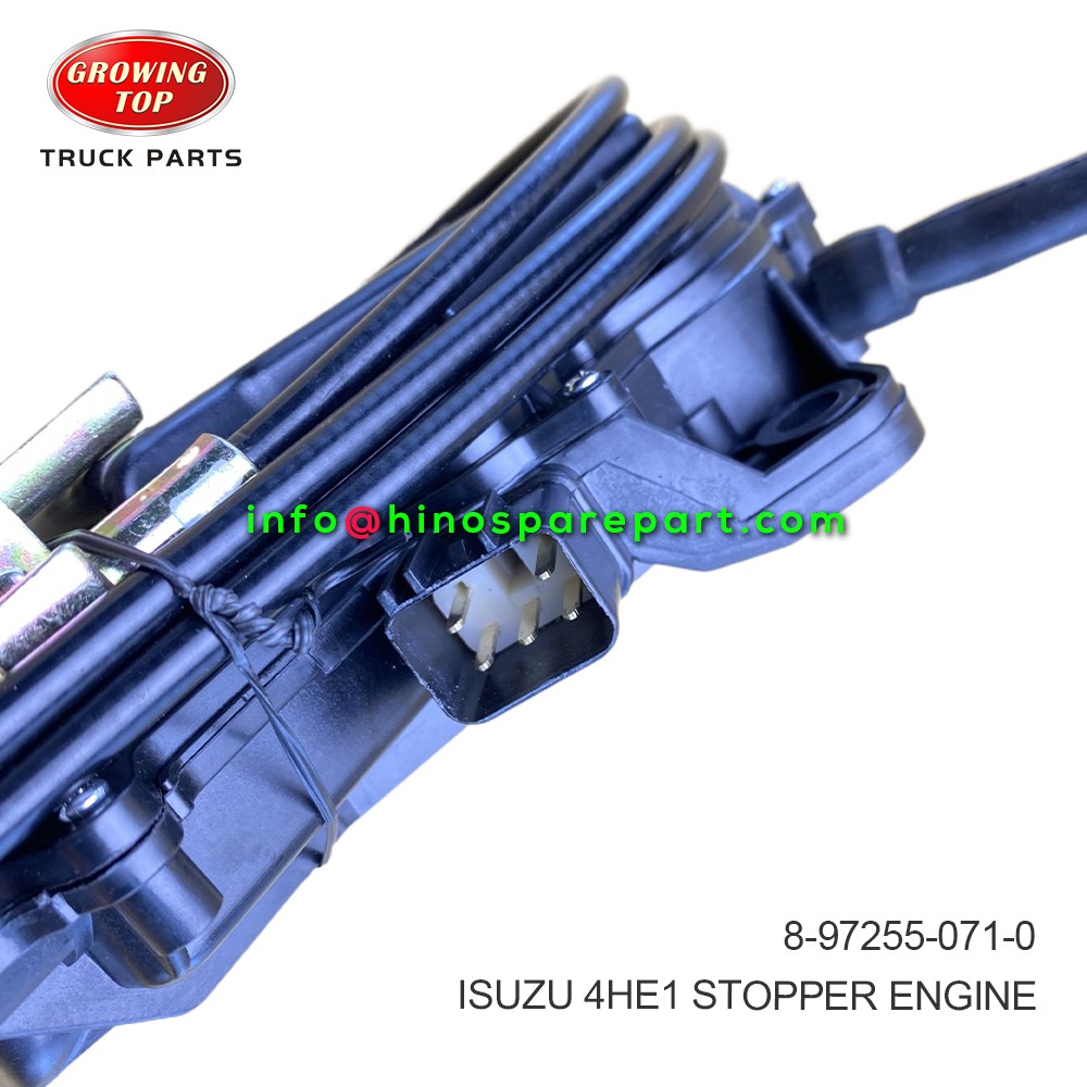 ISUZU 4HE1 STOPPER ENGINE 8-97255-071-0