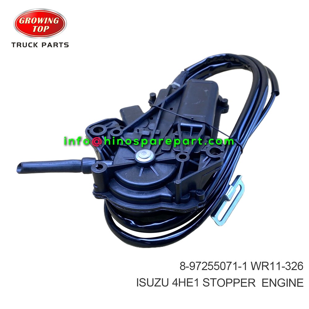 ISUZU 4HE1 STOPPER ENGINE 8-97255071-1