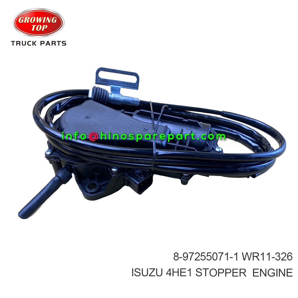 ISUZU 4HE1 STOPPER ENGINE 8-97255071-1