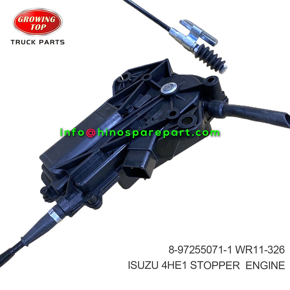 ISUZU 4HE1 STOPPER ENGINE 8-97255071-1