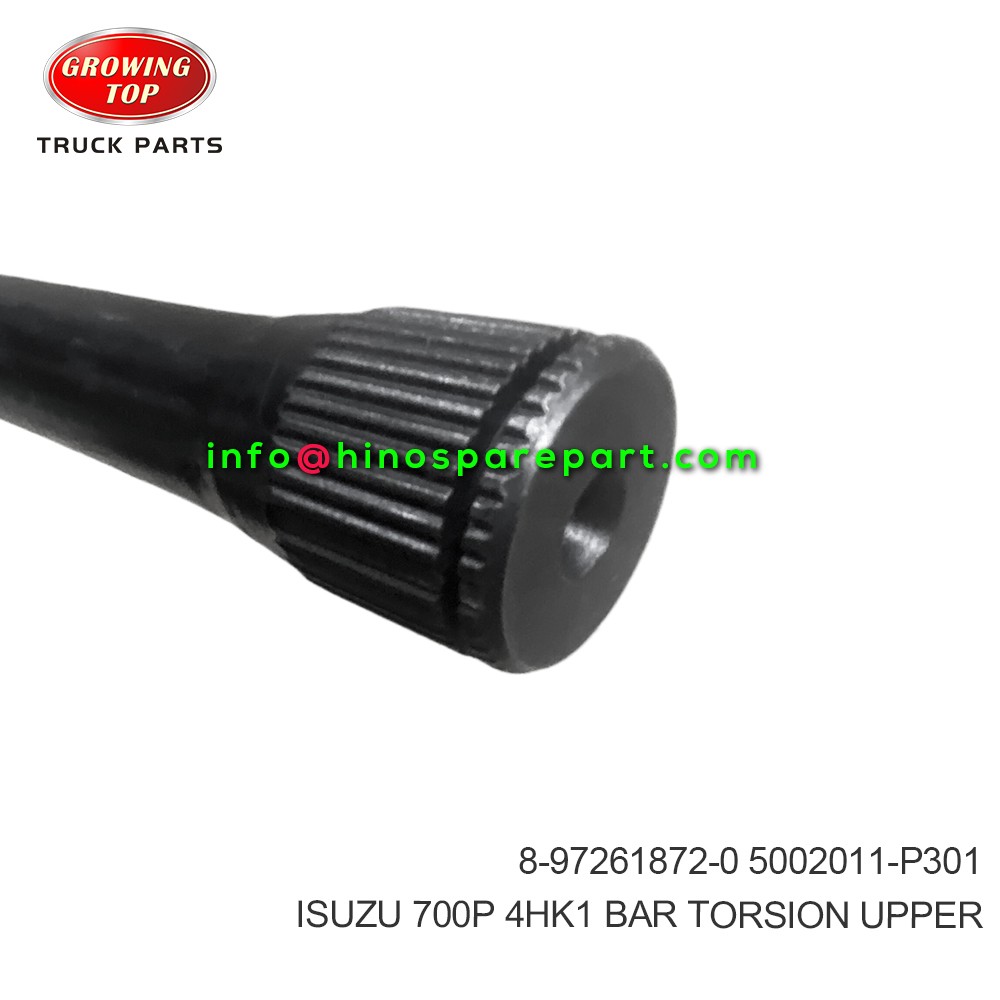 ISUZU 700P 4HK1 BAR  TORSION UPPER 8-97261872-0