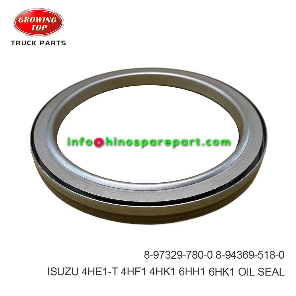 ISUZU 4HE1-T 4HF1 4HK1 6HH1 6HK1 OIL SEAL 8-97329-780-0