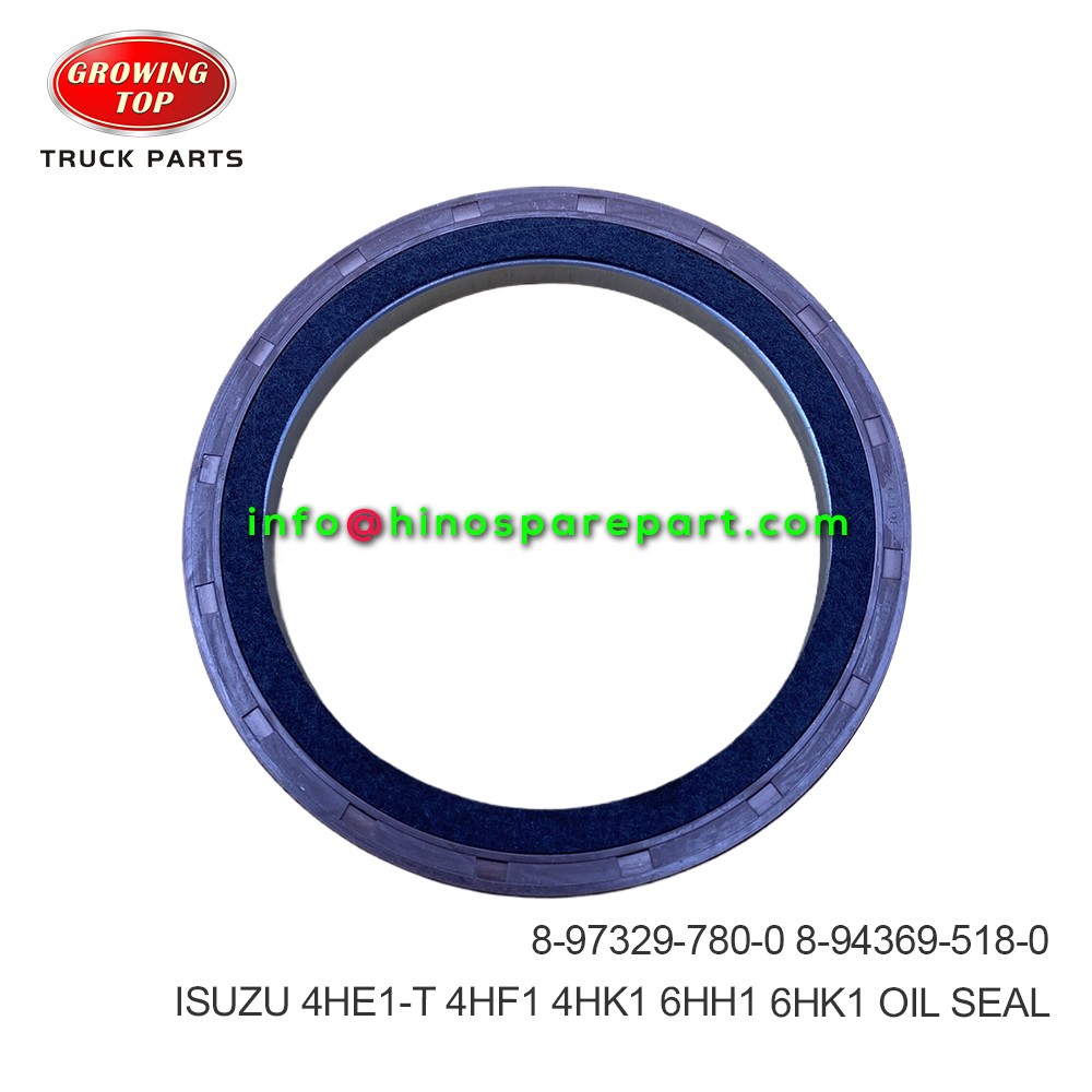 ISUZU 4HE1-T 4HF1 4HK1 6HH1 6HK1 OIL SEAL 8-97329-780-0