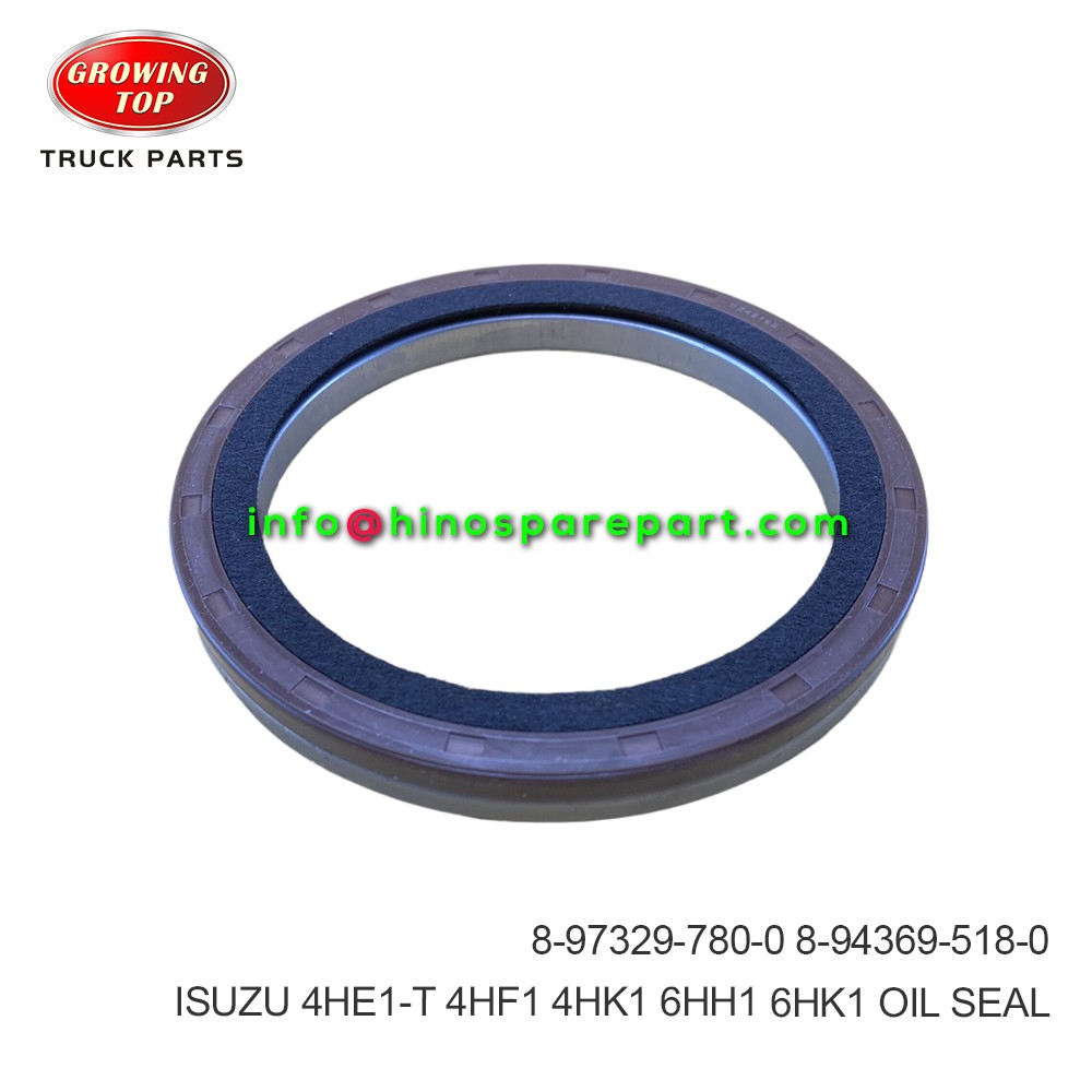 ISUZU 4HE1-T 4HF1 4HK1 6HH1 6HK1 OIL SEAL 8-97329-780-0