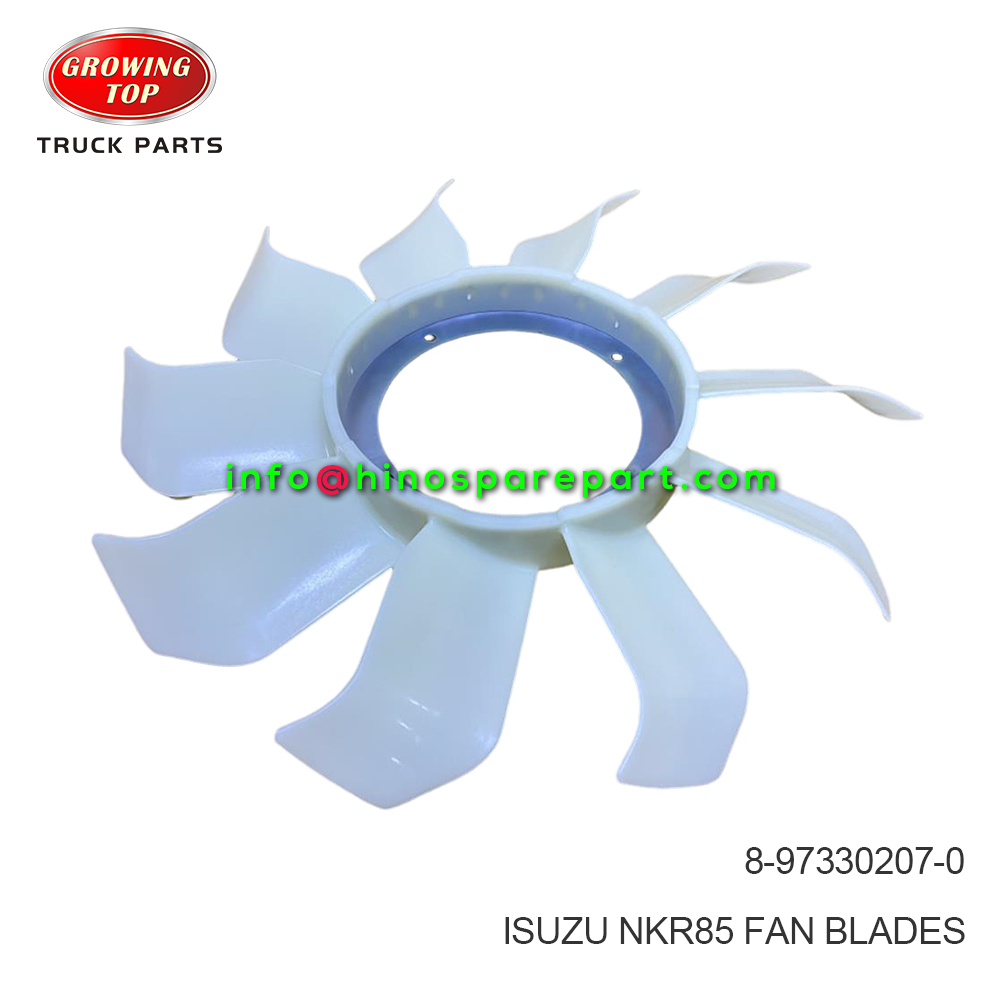 ISUZU NKR85 FAN BLADES 8-97330207-0