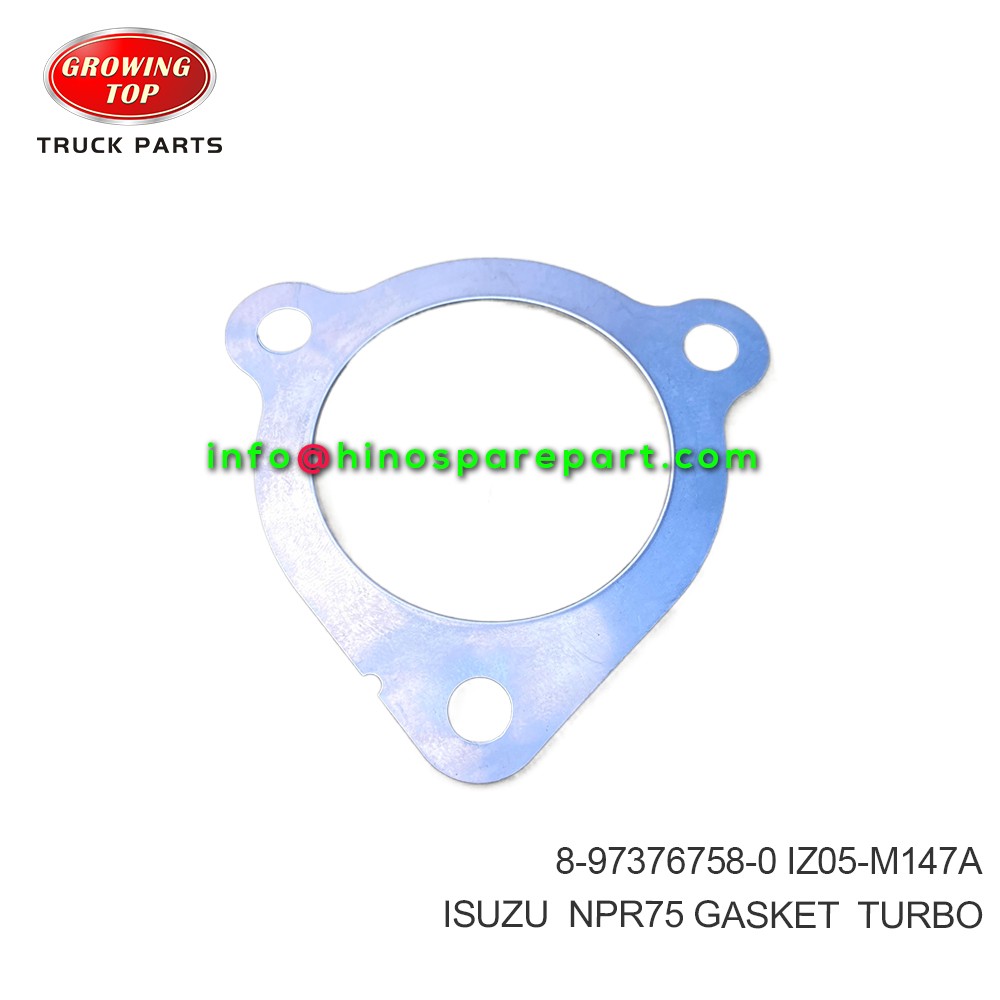 ISUZU NPR75 GASKET TURBO 8-97376758-0