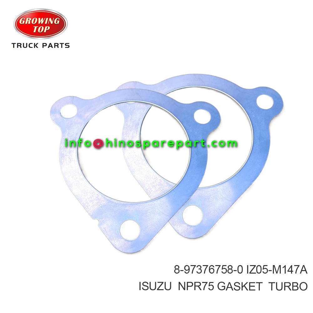 ISUZU NPR75 GASKET TURBO 8-97376758-0