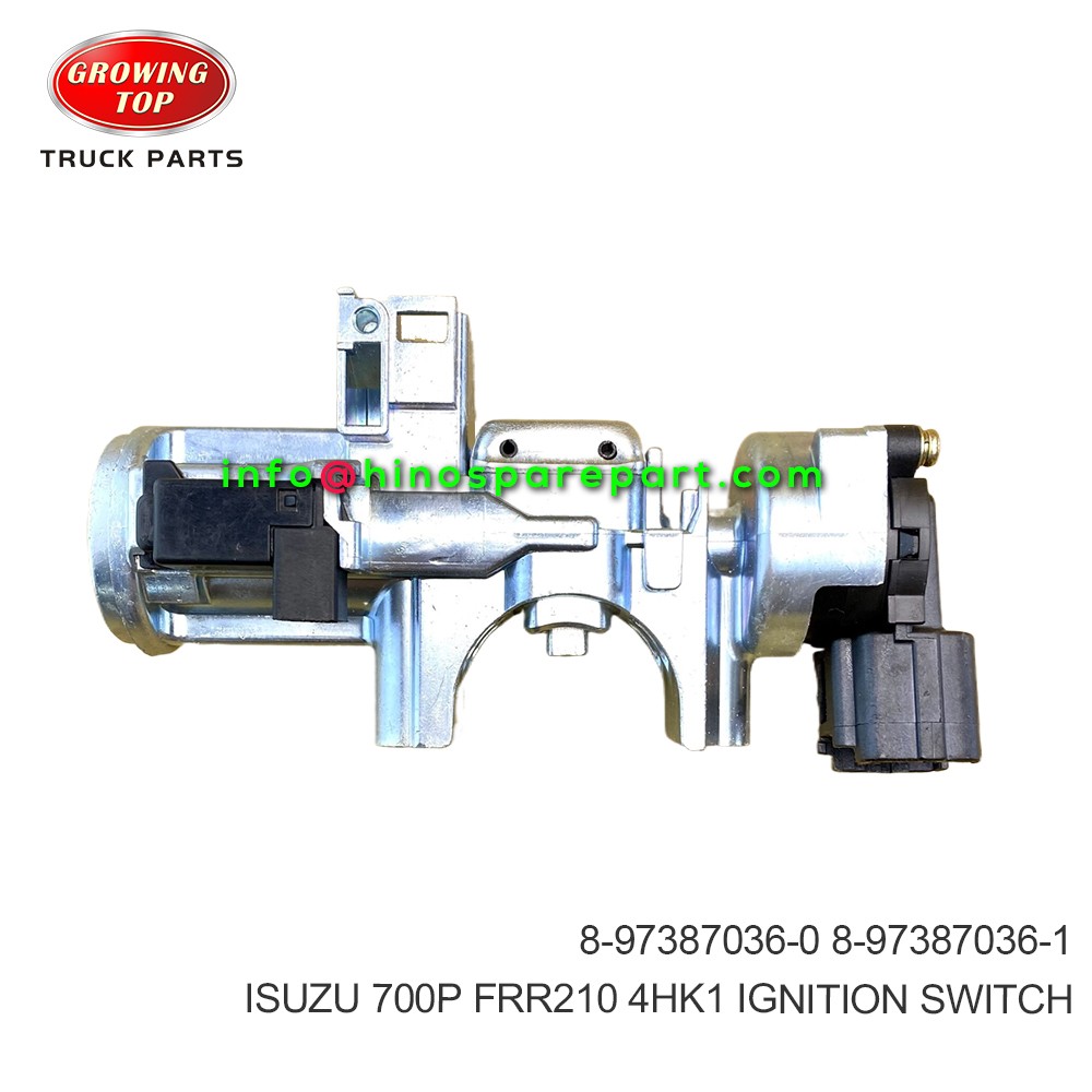 ISUZU 700P FRR210 4HK1  IGNITION SWITCH  8-97387036-0